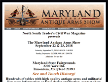 Tablet Screenshot of marylandshow.com